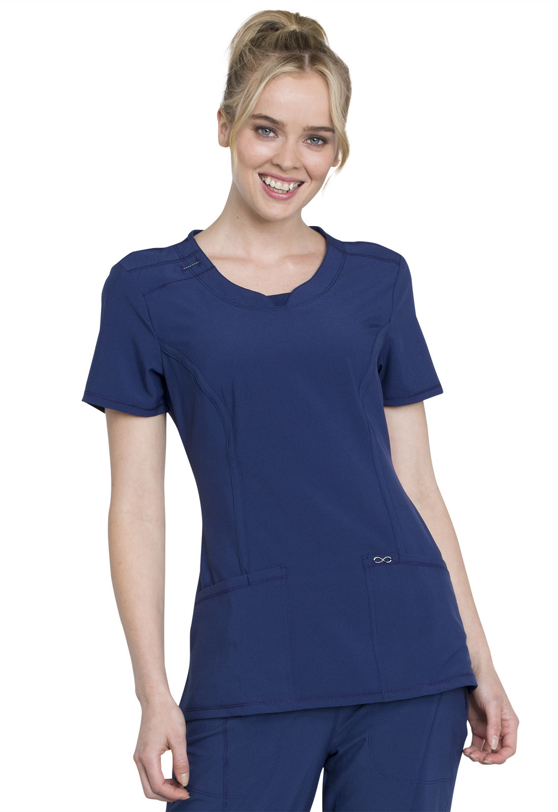 Short Sleeve Round Neck Top - Image 3