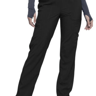 Mid Rise Tapered Leg Pull-on Pant