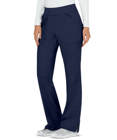 Cherokee Women's Mid Rise Straight Leg Petite Pull-on Pant - Image 3