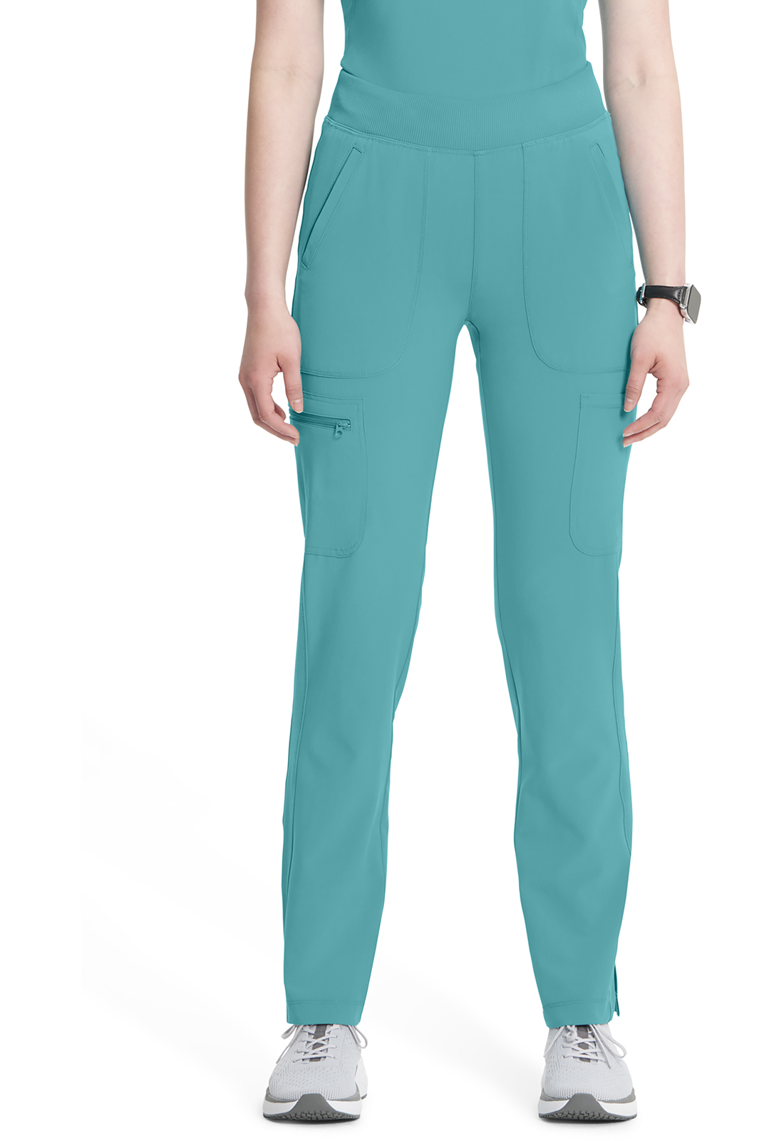 Mid Rise Tapered Leg Pull-on Pant - Image 6