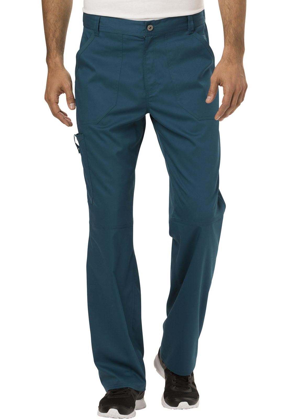 Cherokee Workwear Revolution Men's Drawstring Cargo Scrub Pants - Short - Image 9
