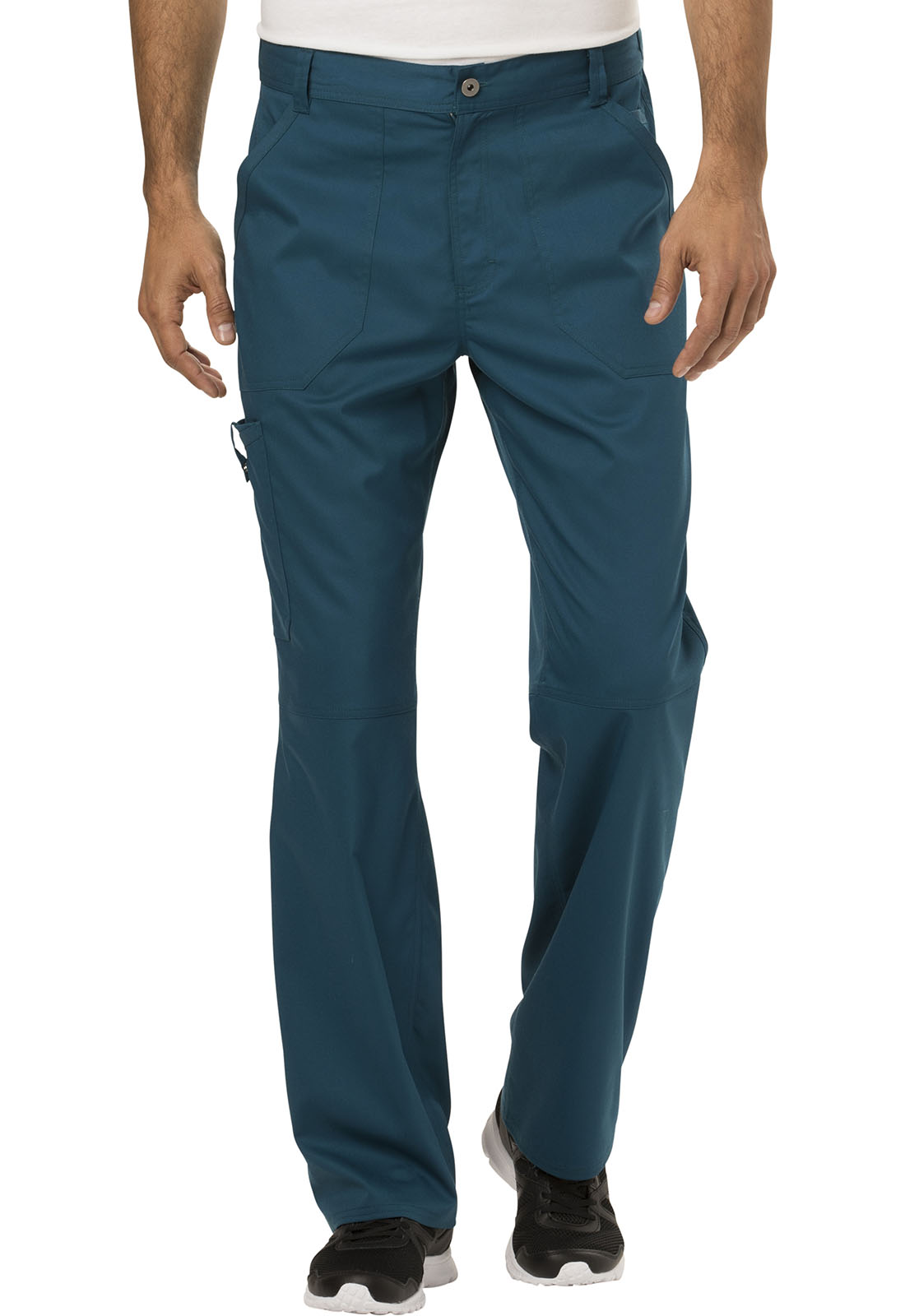 Cherokee Workwear Revolution Men's Drawstring Cargo Scrub Pants - Image 9